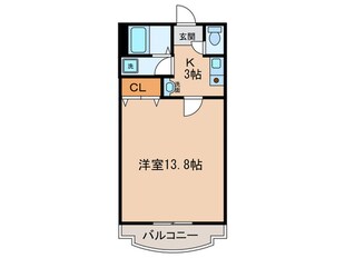 サンライズ高畑の物件間取画像